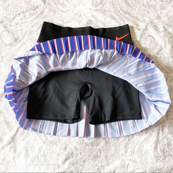 NIKE Tennis Skort Blue XS NWT - Picture 3 of 11